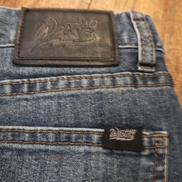 WEST 49 Kids Jeans, Blue, Relaxed Skateboarding Cut, Size 8 Kids - - Picture 4 of 8